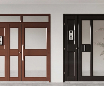 Modern Double Door-ID:115394124