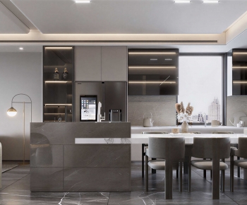 Modern Dining Room-ID:672909986