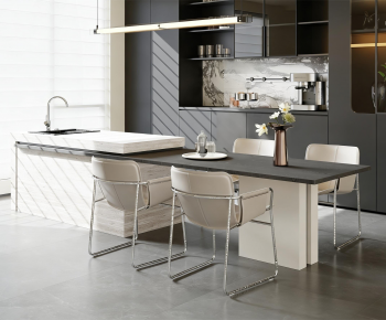 Modern Dining Table And Chairs-ID:723804951
