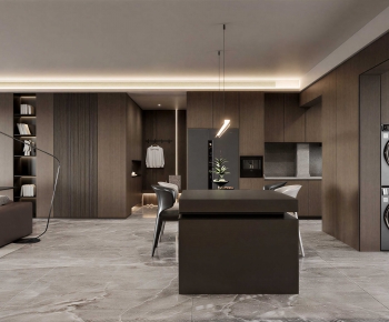 Modern A Living Room-ID:697195056