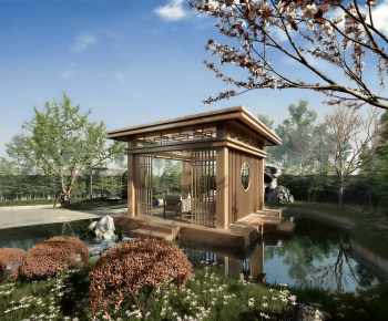 Chinese Style Courtyard/landscape-ID:888874057