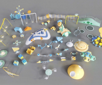 Modern Equipment For Children-ID:958077914