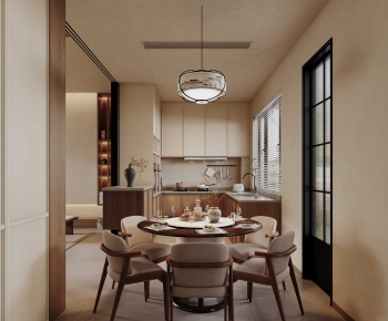 New Chinese Style Dining Room-ID:917941093