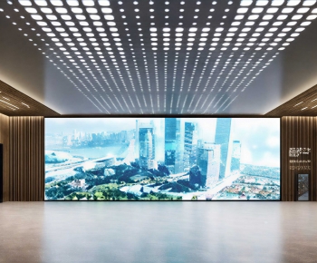 Modern Office Reception Desk-ID:402790073