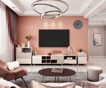 Nordic Style A Living Room-ID:268877034