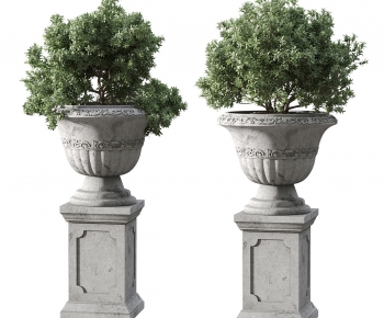 Simple European Style Flower Bed, Flower Bowl, Flower Box-ID:550328026