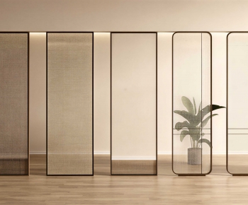 Modern Glass Screen Partition-ID:332951071