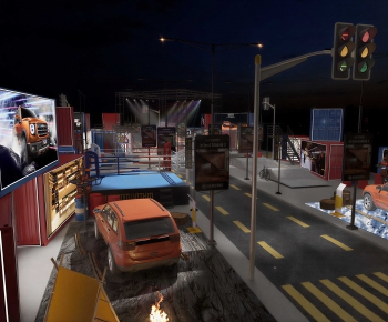 Industrial Style Exhibition Hall-ID:475717077