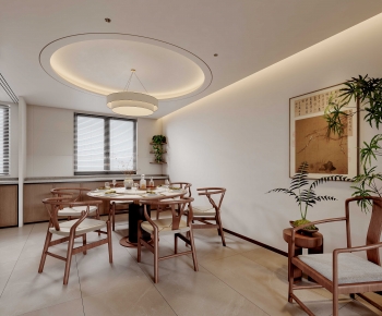New Chinese Style Dining Room-ID:152371887