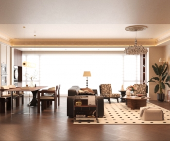 French Style A Living Room-ID:159418115