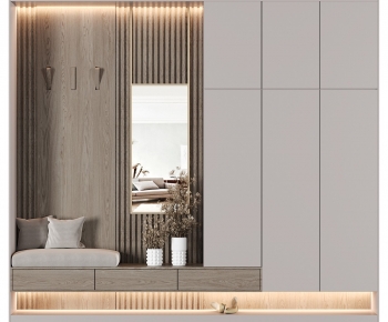 Modern Shoe Cabinet-ID:139400011