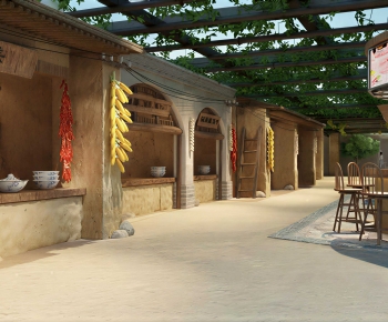 New Chinese Style Commercial Street-ID:832367902