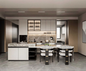 Modern Dining Room-ID:182825092