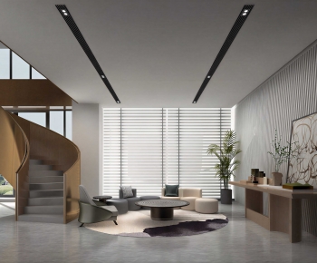 Modern A Living Room-ID:431443937