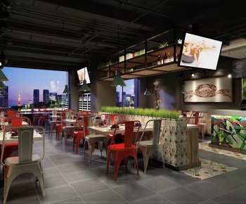 Industrial Style Restaurant-ID:946547997