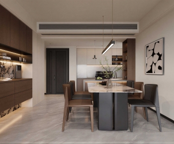 Modern Dining Room-ID:651289946