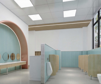 Nordic Style Children's Restroom-ID:549691923