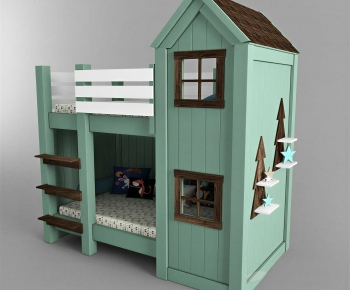 Modern Bunk Bed-ID:560185913