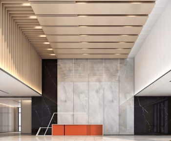 Modern Office Reception Desk-ID:209389931