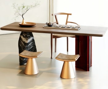 New Chinese Style Tea Tables And Chairs-ID:182467941