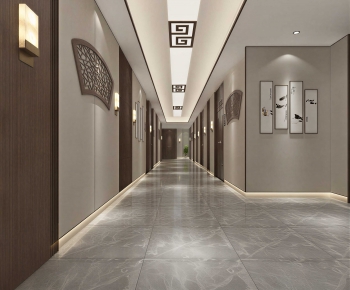 New Chinese Style Corridor-ID:485227116