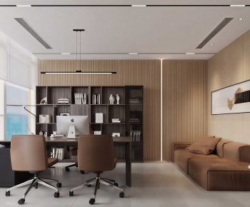 Modern Manager's Office-ID:534890895