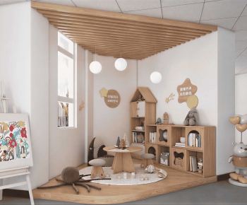 Modern Children's Reading Room-ID:880623106