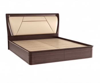 Modern Double Bed-ID:921330563