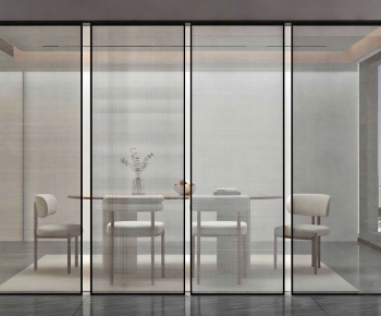 Modern Glass Screen Partition-ID:327642925