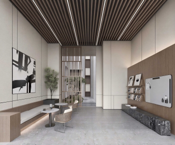 Modern A Living Room-ID:736310012