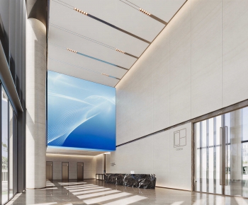 Modern Office Reception Desk-ID:408826111