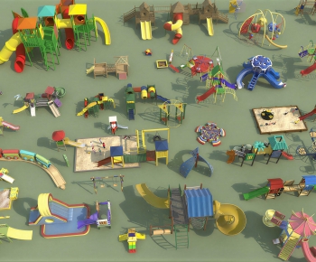 Modern Equipment For Children-ID:719626909