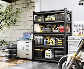 Industrial Style Shelving-ID:456886058