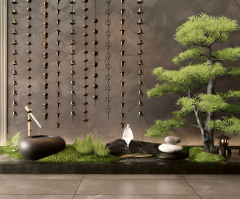 Japanese Style Plant Landscaping-ID:724570041
