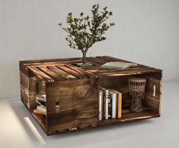 Industrial Style Coffee Table-ID:967648989