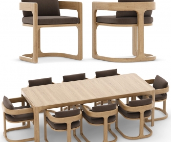 Modern Dining Table And Chairs-ID:991111045