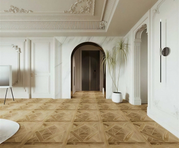 French Style A Living Room-ID:677511932