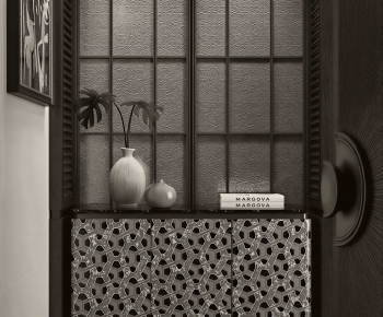 Modern Entrance Cabinet-ID:374953996