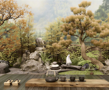 Japanese Style Courtyard/landscape-ID:939956907