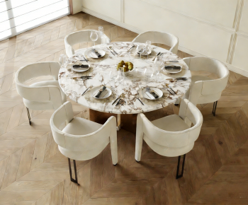 Modern Dining Table And Chairs-ID:250230077