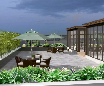 Modern Courtyard/landscape-ID:528405908