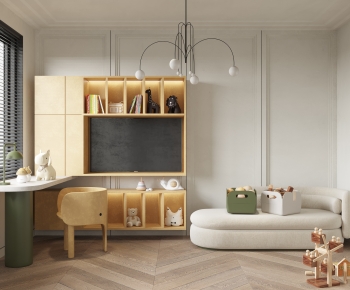 Modern Children's Room Activity Room-ID:236638077