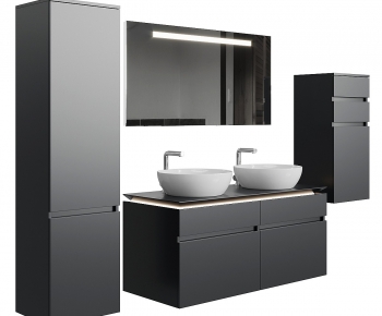 Modern Bathroom Cabinet-ID:572527898