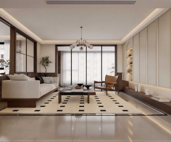 Modern A Living Room-ID:866189003