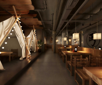 Industrial Style Dining Room-ID:120889907