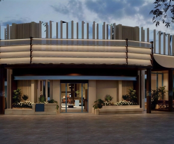Modern Facade Element-ID:168772946