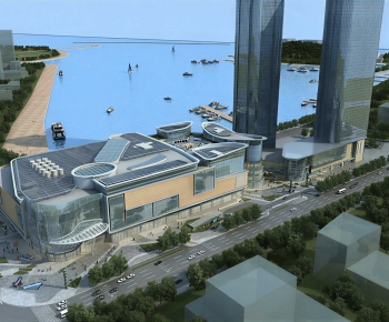 Modern Appearance Of Commercial Building-ID:127654083