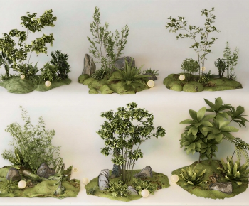 Modern Plant Landscaping-ID:747766977