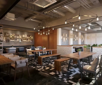 Industrial Style Restaurant-ID:307080719