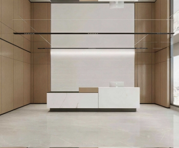 Modern Office Reception Desk-ID:244386915